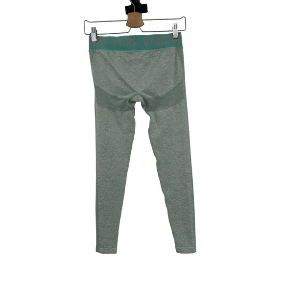 Gymshark Flex Low Rise Leggings‎ in Green Size Medium - Picture 4 of 8